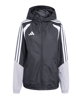adidas Tiro 26 Regenjacke Damen Schwarz - schwarz