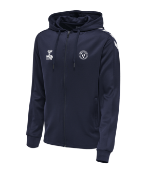 Hummel hmlCORE XK Kapuzenjacke Blau F7026