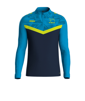 JAKO Iconic HalfZip Sweatshirt Blau F914