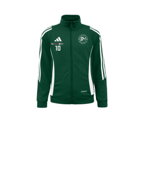 adidas Tiro 24 Trainingsjacke Kids Grün Weiss