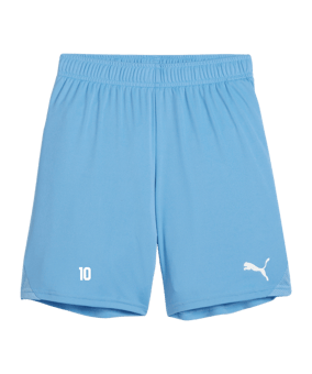 PUMA teamGOAL Short Kids Blau Weiss F18