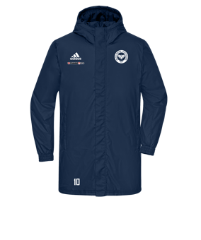adidas Entrada 22 Stadium Jacke Blau