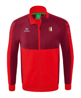 Erima Six Wings Trainingsjacke Kids Rot