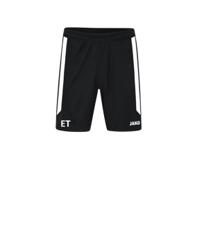 JAKO Power Short Schwarz Weiss F802