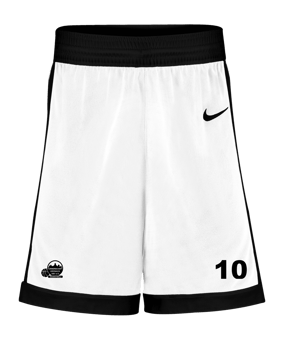 Nike Team25 Basketball Stock Short Kids Weiß F100