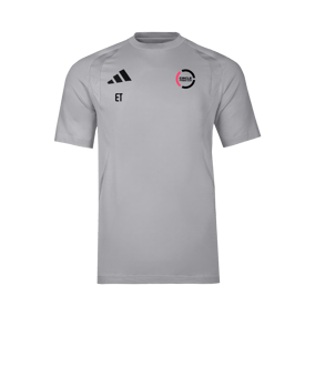 adidas Tiro Travel T-Shirt Grau