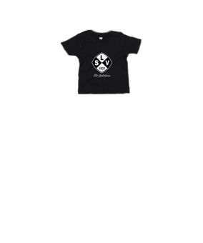 Merch Baby T-Shirt Black | #logo