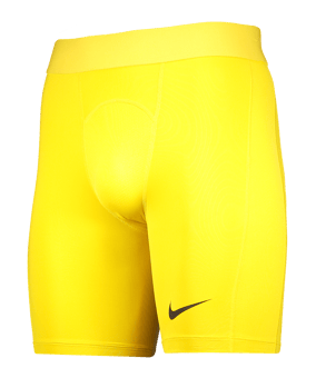 Nike Pro Strike Short Gelb Schwarz F719 - gelb