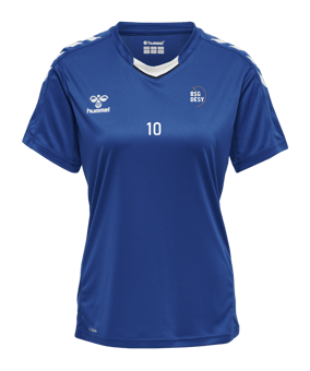 Hummel hmlCORE XK Poly Trikot Damen Blau F7045