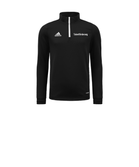 adidas Entrada 22 HalfZip Sweatshirt Kids Schwarz