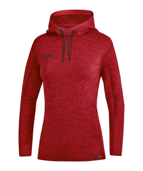 JAKO Premium Basic Hoody Damen Rot F01