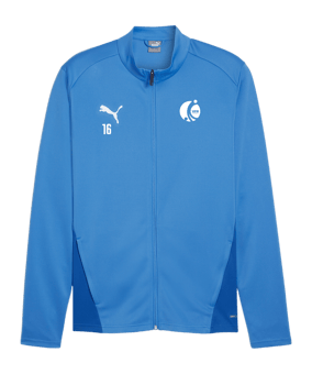 PUMA teamGOAL Trainingsjacke Blau F02
