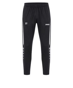 JAKO Power Polyesterhose Schwarz Weiss F802
