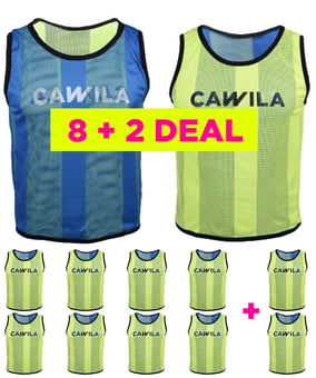 Cawila Chasubles de marquage DUPLEX – désormais en bundle 8+2