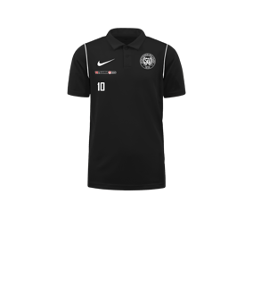 Nike Park 20 Poloshirt Kids Schwarz F010