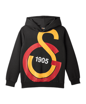 Galatasaray Istanbul Big Logo Sweatshirt Kids Schwarz - schwarz