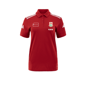 adidas Squadra 25 Polo Damen Rot
