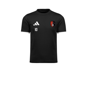 adidas Entrada 26 Trainingsshirt Kids Schwarz