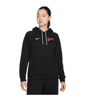 Nike Park 20 Fleece Hoody Damen Schwarz Weiss F010