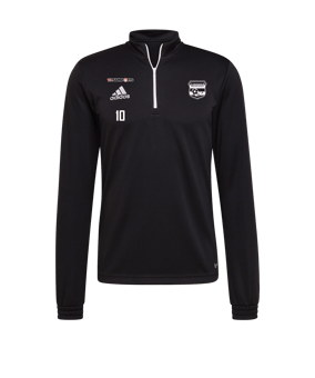 adidas Entrada 22 HalfZip Sweatshirt Schwarz