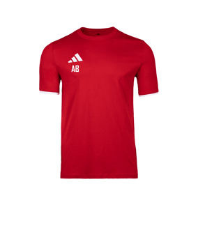 adidas Entrada 26 T-Shirt Rot