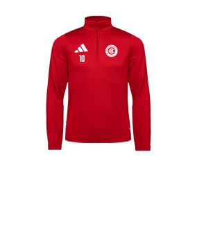 adidas Entrada 26 Training Sweatshirt Kids Rot