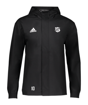adidas Entrada 22 Allwetterjacke Schwarz