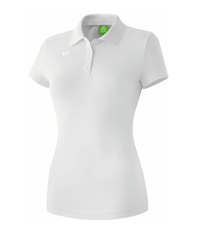 Erima Teamsport Poloshirt Damen Weiss - weiss