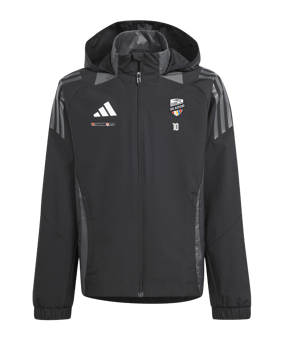 adidas Tiro 24 Competition Allwetterjacke Kids Schwarz