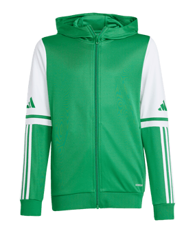 adidas Squadra 25 Kapuzenjacke Kids Grün - gruen