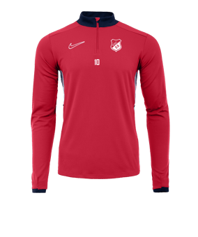 Nike Academy 25 Drill Top Sweatshirt Rot F657