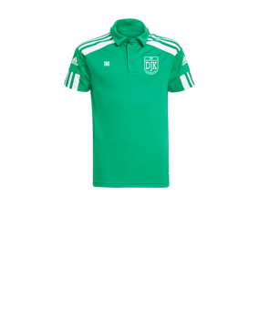 adidas Squadra 21 Poloshirt Kids Grün Weiss