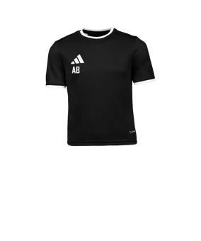 adidas Entrada 26 Trikot Kids Schwarz