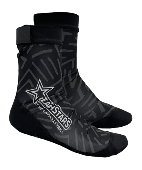 Ballsportdirekt Beachstar Labyrinth Socken Schwarz - schwarz