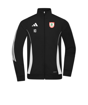 adidas Tiro 24 Trainingsjacke Schwarz Weiss