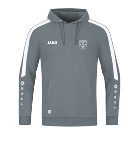 JAKO Power Hoody Grau Weiss F840