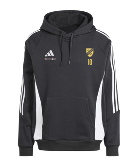 adidas Tiro 24 Hoody Schwarz Weiss