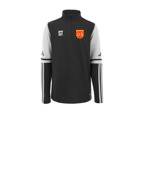 adidas Squadra 25 HalfZip Sweatshirt Kids Schwarz