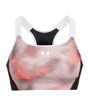 Under Armour High Print Sport-BH Damen Rot F628 - rot