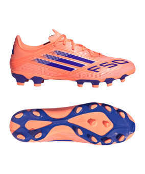 adidas F50 League MG Coral Blaze Orange - orange