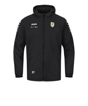 JAKO Team 2.0 Allwetterjacke Schwarz F800