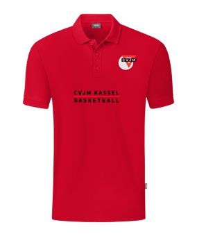 JAKO Organic Polo Shirt Rot F100