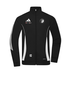 adidas Tiro 24 Trainingsjacke Schwarz Weiss