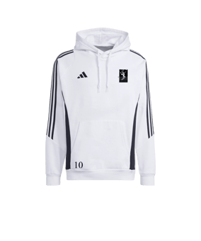 adidas Tiro 24 Hoody Weiss Schwarz
