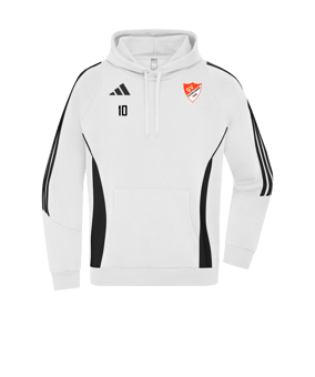 adidas Tiro 24 Hoody Weiss Schwarz