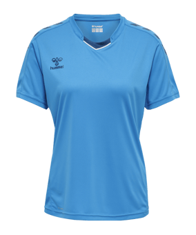 Hummel hmlCORE XK Poly maglietta donna blu F8729 - blu