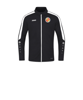 JAKO Power Polyesterjacke Kids Schwarz F800