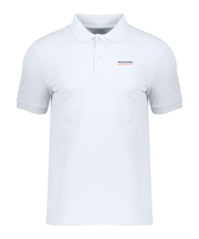 Stanley & Stella Merch Prepster 2.0 Polo Weiß  | #freilichtspiele