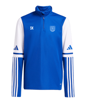 adidas Squadra 25 HalfZip Sweatshirt Kids Hellblau