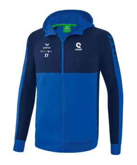 Erima SIX WINGS Kapuzenjacke Kids Blau